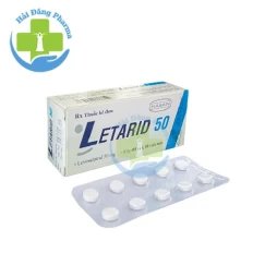 Letarid 50 - Hộp 3 vỉ x 10 viên